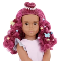 Our Generation Estra & Delta 18" Doll & Foal Hair Play Set